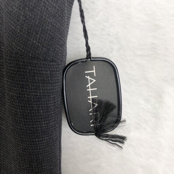 NWT TAHARI Midi Sheath Dress Sz 6 Gray Sleeveless Lined Side‎ Zip Business USA - Picture 3 of 14